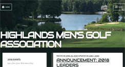 Desktop Screenshot of highlandsmga.com